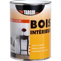 Sous-couche Bois Intérieur Mat Blanc 2,5 L - Targol - Tecnomat