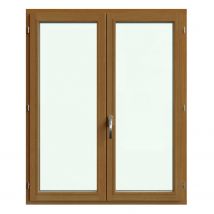 Fenêtre Bois H.125 X L.120 Cm Ouvrant À La Française 2 Vantaux Pin