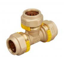 Té Inégal Assurant La Liaison Entre Trois Tuyaux Onduleux Plt Bd Connect diamètre Nominal20-diamètre Nominal15-diamètre Nominal20, Vendu Sous Boîte