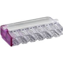 15 Bornes Transparentes Mini 6 Entrées - Blm