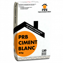 Ciment Blanc 25 Kg - Prb