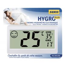 Hygromètre Thermomètre Électronique + - Bricoman