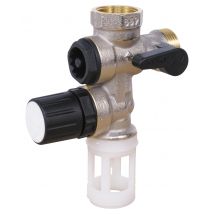 Groupe De Sécurité Hydraulique Droit Inox Pour Eau Agressive - Comap