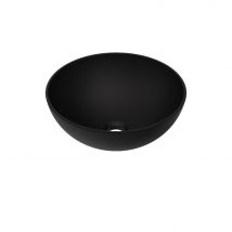 Vasque À Poser Bol Alpha Noir - Tecnomat