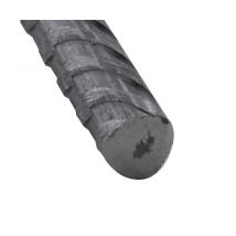 Tube Rond Béton Crénelé Acier Diam.8 Mm L. 100cm - Cqfd