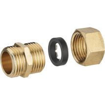 Raccord Rapide Mâle M.12x17(3/8'') Cuivre À Compression Diam.12 Mm