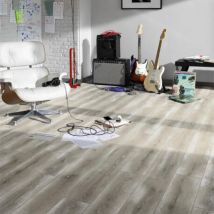 Revêtement De Sol Stratifié Quercus Vintage Gris Colis De 2,493 M²