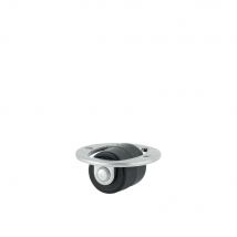 Roulette À Platine Fixe Polyamide Diam. 14 Mm Haut.13,50 Mm 15 Kg