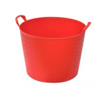 Auge Cabas Plastique Rouge 42l - Taliaplast - Bricoman