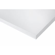 Plan De Travail Îlot Stratifié Blanc Mat L.1840 X P.1000 X Ép.38 Mm Hydrofuge