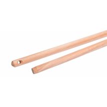 Manche À Balai Cantonnier En Bois Long. 1,40 M