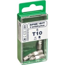 Embout Spax T-star 25mm T10 5pcs