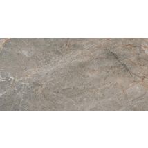 Carrelage Sol Intérieur Effet Béton L.60x L.120cm - Selget Gris