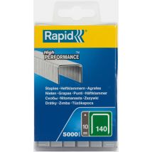 Boite De 5000 Agrafes N°140 L.10 Mm Galva - Rapid - Bricoman