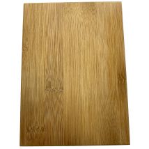 Plan De Travail Lamellé Collé Abouté Arrondi L.2500 X P.650 X Ép.26 Mm - Bambou Caramel - Bricoman
