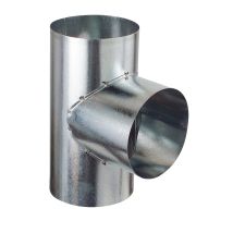 Te De Dérivation Diam.125 Mm Galva - Autogyre - Tecnomat