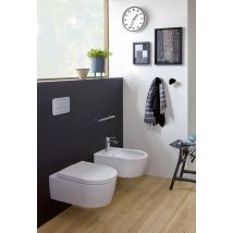 Plaque De Commande Pour Wc Suspendu - Villeroy & Boch Viconnect Chromée Mate