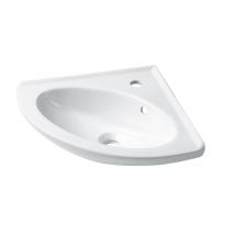 Lave Main D'Angle Blanc L.35 X P.35 Cm