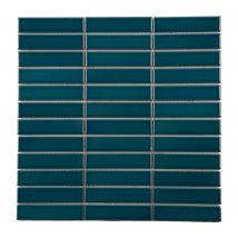 Mosaique 29.5 X 29.5 Cm Ceramique Vert Canard