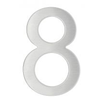 Chiffre 8 En Inox Adhésif H.76 Mm - Thirard - Bricoman