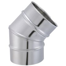 Coude Secteur 45° Tyral Inox 304 Diam.125 Mm - Tecnomat