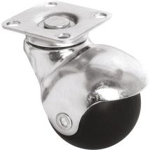 Roulette À Boule Platine Diam. 40 Mm 40 Kg