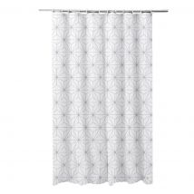 Rideau De Douche Textile Rosace L.180 X H.200 Cm
