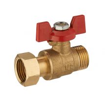 Mini Vanne D'Arret 15 X 21 (1/2") Pour Collecteur