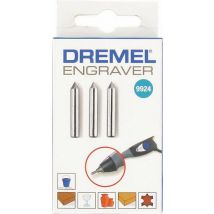 Lot De 3 Pointes Carbure Pour 290 - Dremel - Bricoman