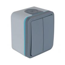 Interrupteur Double Va Et Vient Étanche Storm