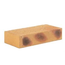 Brique Pleine Refractaire 5x10.5x22cm Vieux Jaune