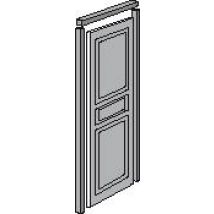 Kit Tapée D'Isolation Pour Porte D'Entrée Bois