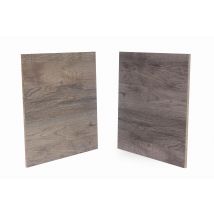 Crédence Stratifié Imitation Bois Sandal 1/sandal 2 L.301,50 X L.63 Cm Ép.10 Mm