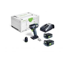 Perceuse Visseuse Sans Fil 12v Txs 12 + 2 X 2,5ah Plus - Festool