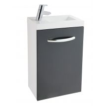 Caisson Lave-mains "tiny" Aubergine