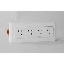 Kit 4 Prises 2p + T Encastrées - Legrand
