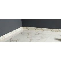 Lot De 4 Plinthes 10x60 Cm Casablanca Blanc