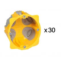 Lot Chantier 30 Boîtes D'Encastrement - Legrand