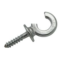 Pitons Croc Ouvert Inox Diam. Du Fil 8 Mm Larg.30 Mm 2 Pièces