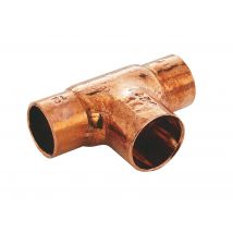 Raccord Té Réduit Femelle Cuivre À Souder Diam.16-14-16 Mm - Bricoman