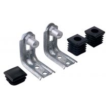 Pivot À Visser Tube 40, 1 Vantail