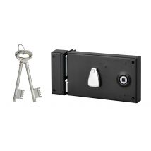 Serrure Applique Pdt 1/2 Tour Gauche 2 Clefs 140 X 80 Mm - Bricoman