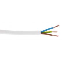 Cable Électrique Ho5vvf 3g 1,5 Mm² Blanc 50 M - Bricoman