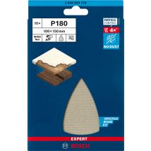 Papier Abrasif Pour Ponceuse Delta 100x150 Mm Lot De 10 - M480 Expert Bosch - Bricoman