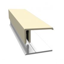 Bordure U Clips Beige Long.3 M Fortex - Freefoam - Tecnomat