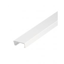 Listel Carrelage Mural Décor Alu Blanc L.2 X L.250 Cm