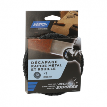 Disque Abrasif Pour Meuleuse Diam.125 Mm Lot Disque 2+1 - Norton