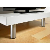 Pied De Meuble Rond En Aluminium H.10 Cm Diam.3 Cm - Hettich - Bricoman