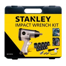 Clé À Choc En Coffret + Accessoires - Stanley