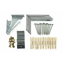 Kit De Fixation Pose Applique Isolation 140 Mm - Grosfillex